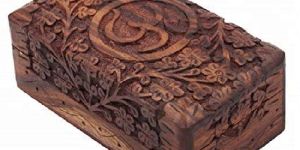 Wooden Hand Carved Box