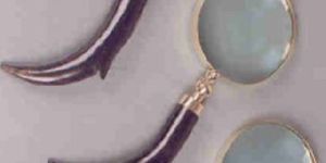 Brass Bone Style Magnifying Glass