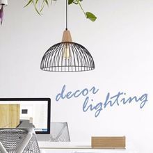 Iron Wire Pendant Lamp