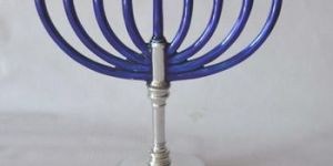 Aluminum Menorah
