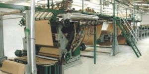 Combined Automatic Paper Corrugated Box Making Plant