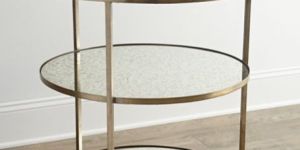 Antique Mirror Gold Plated Tables