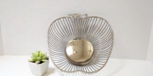 Apple Shape Wire Fruit Storage Basket
