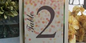 Metal Wire Tie Number Holder