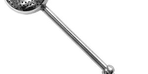 Push Button Long Handle Tea Strainers