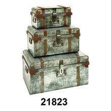 Galvanized Metallic Trunks