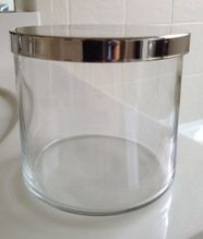 Glass Candle Jar