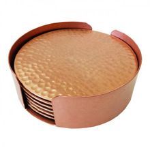 Hammered Copper Coaster