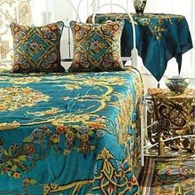 Crewel Silk Bed Sheet