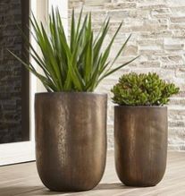 Iron Garden Planters