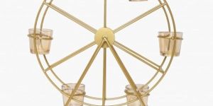 Iron Ferris Wheel Tealight Candle Holder