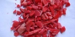 PC Regrind Red Polycarbonate Scrap