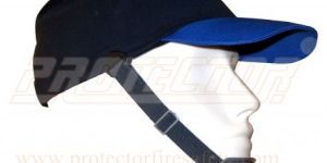 Bump Cap Long Peak Sapphire with Chin Strap Mallcom