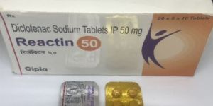Generic Diclofenac - Reactin 50 MG Tablets