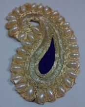 Embroidered Brooches