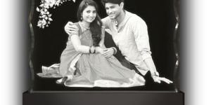 Diamond Cut Shape Photo Frame