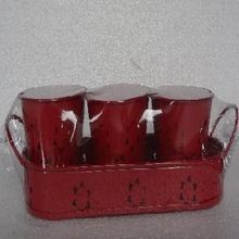 Metal Herb Pots Garden Planters