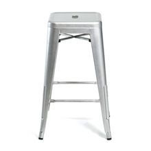 Vintage Iron Sheets Stool
