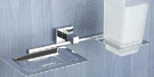 AU-20 Brass Soap Dish & Tumbler