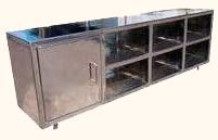 Stainless Steel Cross Over Bench