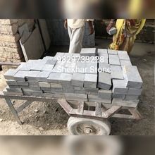 Natural Paving Black Cobble Stone