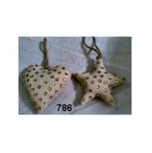 Jute and Glass Beads Christmas Tree