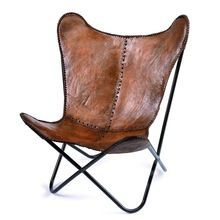 Leather Butterfly Chair