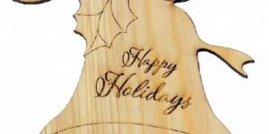 Wooden Christmas Stone