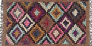 Handmade Jute Dhurrie Rug