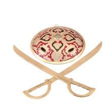 Brass Designer Swords Shield
