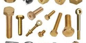 Brass Industrial Nut Bolt