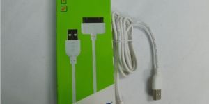 Iphone 4 2.4A White Data Cable