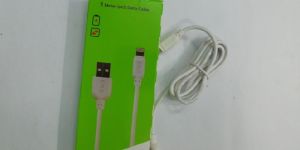 Iphone 5 2.4A White Data Cable