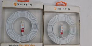 Griffin Premium Iphone 5 Flat White USB Data Cable