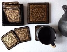 Papier Mache Tea Coaster