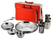 Stainless Steel Dinner Set