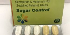 Glimepiride 1mg+Metformin 500mg Tablet