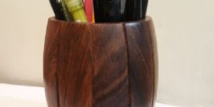 Wooden Pen Holder