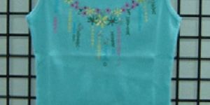 Embroidered Tank Top