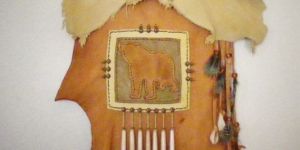 Wall Hanging Leather Skin