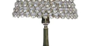 Indian Crystal Table Lamp