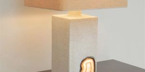 Agate Stone Table Lamp