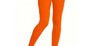 Smart Rabbit Orange Cotton Leggings