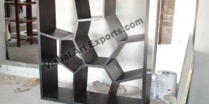 Mirror Frame Wooden Console Table