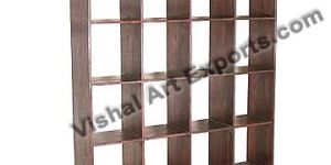 Wooden Block Book Shelf