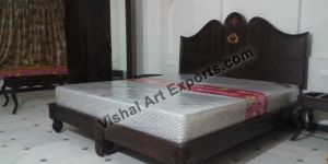 Wooden Royal King Bed