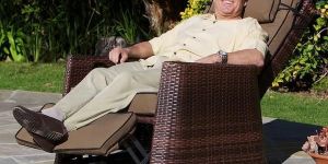 Outdoor Wicker Recliners CHAIR