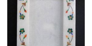 Marble Inlay Photo Frame
