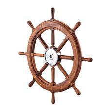 Wooden Ship Wheel