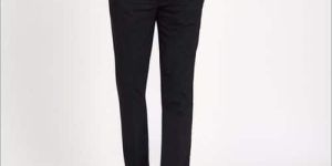 Men Black Formal Trouser